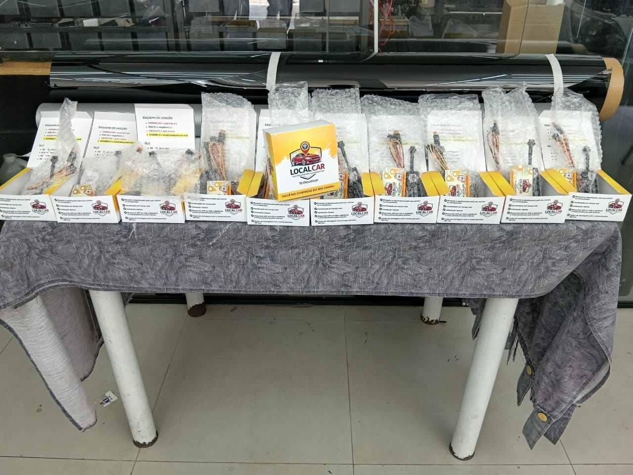 Kits LocalCar prontos para instalação