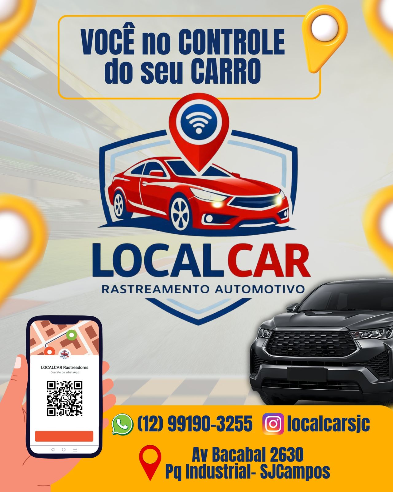LocalCar — Você no controle do seu carro